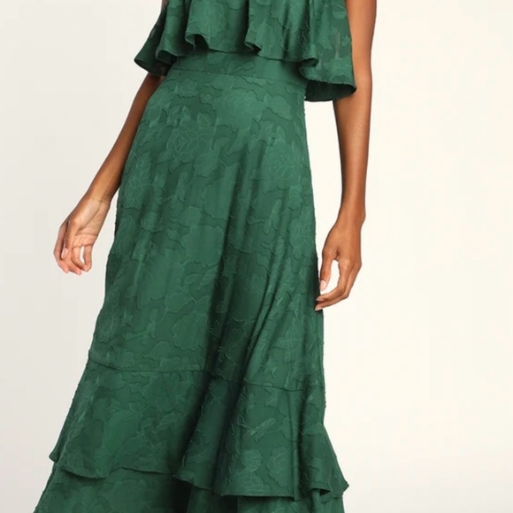 Lulu's Love You So Truly White Dress Burnout Flowers medium NWT
Strapless Midi - Picture 13 of 14